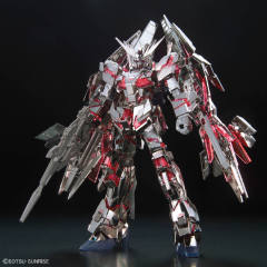HGUC RX-0 独角兽高达3号机 菲尼克斯(毁灭模式) 金银电镀套装-资料图