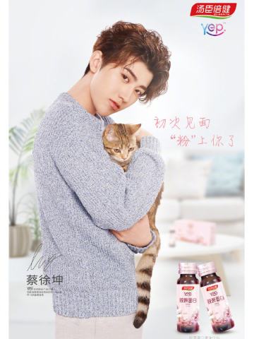 汤臣倍健代言周边