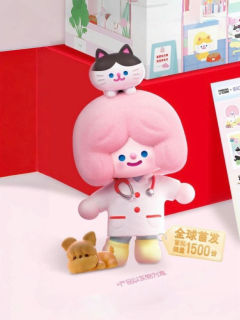 疗愈师搪胶毛绒公仔