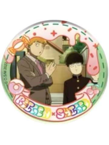 影山茂夫＆灵幻新隆(普通款)-甜味墨坊系列徽章