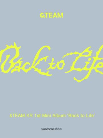 Back to Life - &TEAM KR 1st Mini Album
