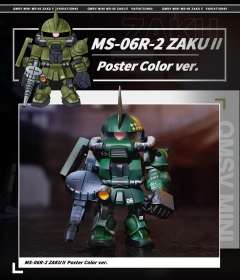 MS-06F ZAKU II Poster Color Ver.