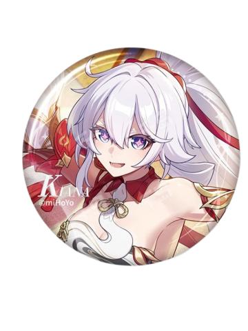 琪亚娜-星华邀梦系列马口铁徽章