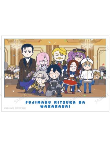 多人(特典)-藤丸立香想不明白场面写相卡vol.2