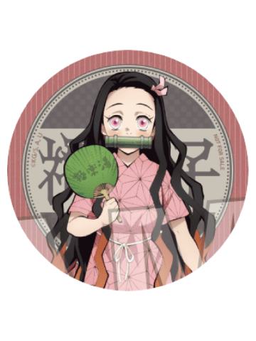 灶门祢豆子-极乐汤联动第四弹特典杯垫