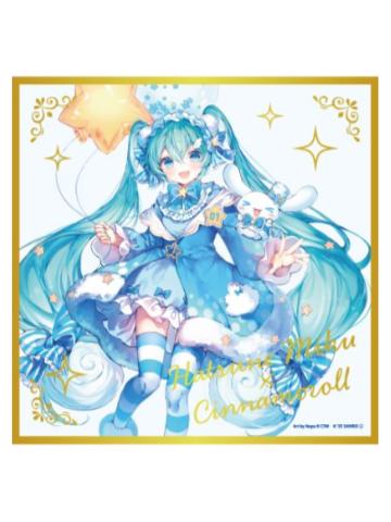 初音未来(烫金色纸)-大耳狗联动单领周边