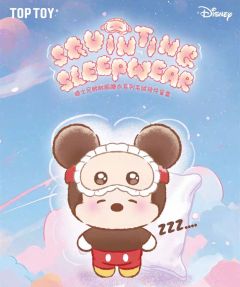 迪士尼眯眯眼睡衣系列毛绒挂件盲盒
