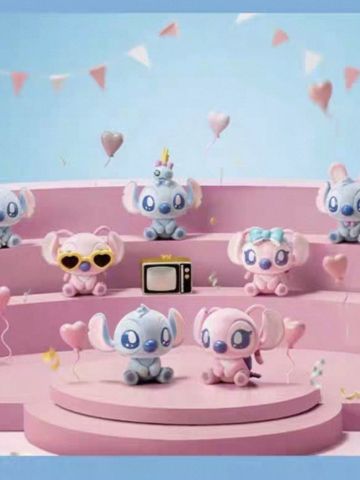 史迪仔告白系列植绒挂件