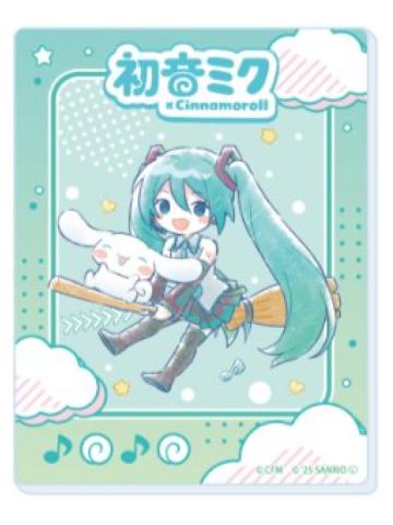 初音未来7-大耳狗联动亚克力卡