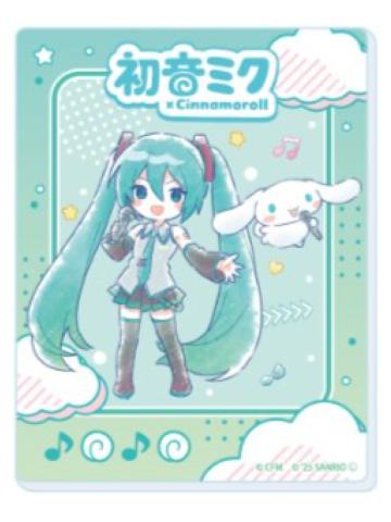 初音未来6-大耳狗联动亚克力卡