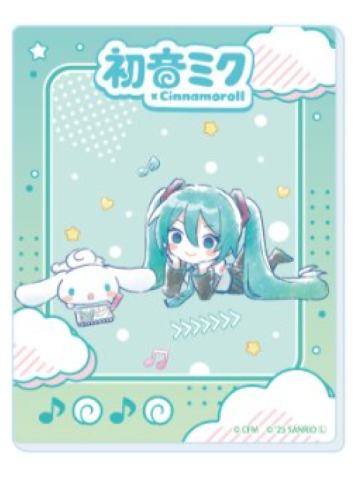 初音未来5-大耳狗联动亚克力卡