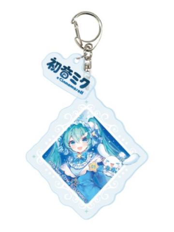 初音未来1-大耳狗联动钥匙扣