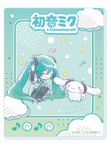 初音未来2-大耳狗联动亚克力卡