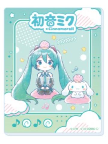 初音未来3-大耳狗联动亚克力卡