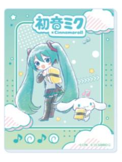 初音未来4-大耳狗联动亚克力卡