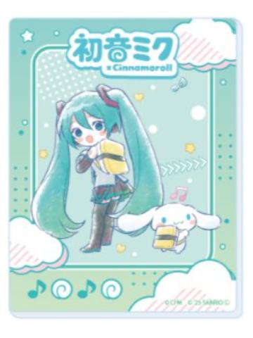 初音未来4-大耳狗联动亚克力卡