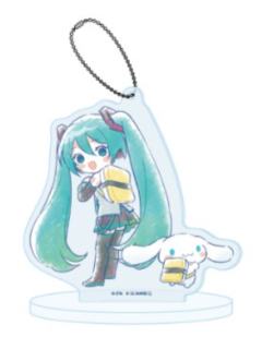 初音未来3-大耳狗联动立牌挂件