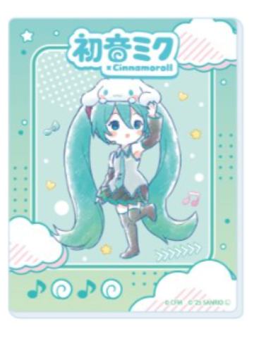 初音未来9-大耳狗联动亚克力卡