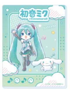 初音未来8-大耳狗联动亚克力卡