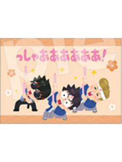 寺门通亲卫队-插画小人联名特典小卡