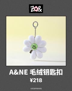 a&ne毛绒钥匙扣