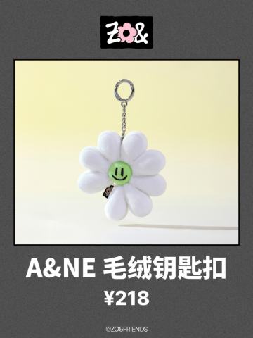 a&ne毛绒钥匙扣