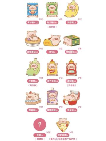 九木x罐头猪LuLu仔惊喜袋-野餐派对