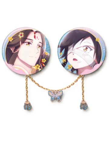 花城&谢怜1-悦世灯华系列马口铁徽章