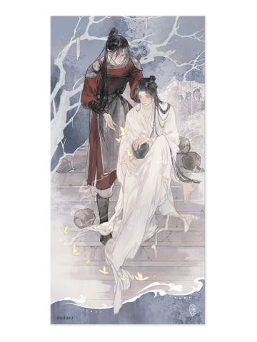 花城&谢怜(色纸)-祈蝶归系列周边