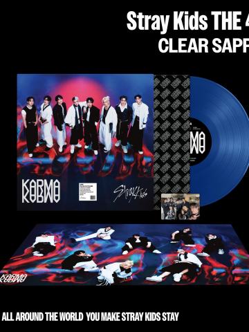 CLEAR SAPPHIRE VINYL ver.