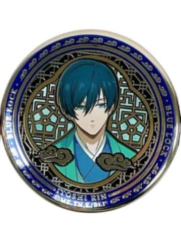 糸师凛-C106限定蓝色贵族金属吧唧