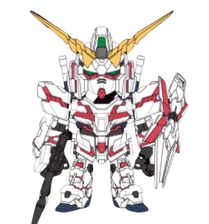 UNICORN GUNDAM Weapon + Shield