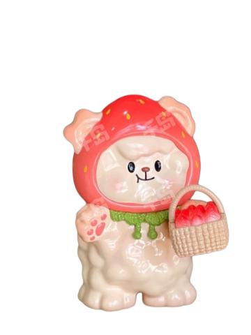 红草莓小泡芙