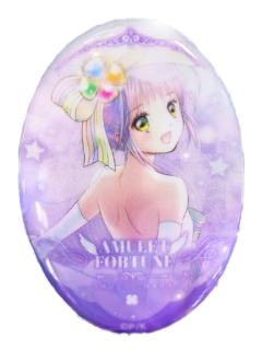 日奈森亚梦E-原谷动漫椭圆徽章