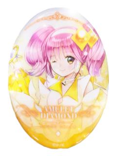 日奈森亚梦D-原谷动漫椭圆徽章