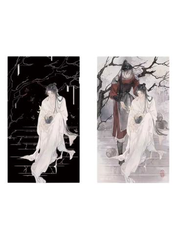 花城&谢怜(温感明信片)-祈蝶归系列周边