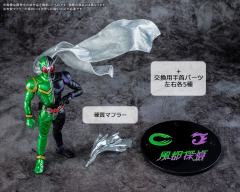 SHF 真骨雕 假面骑士W Cyclone Joker 风都侦探纪念版-资料图