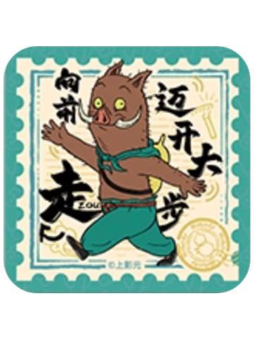 小猪妖-森罗万象马口铁徽章