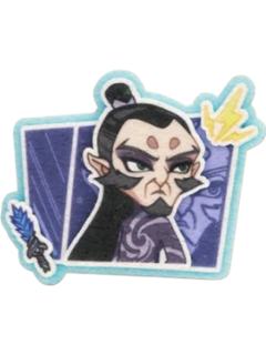 申公豹-漫画系列不织布徽章