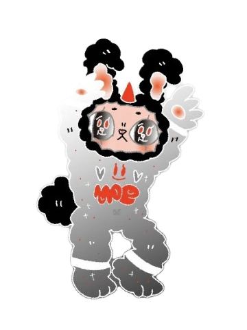 来吧黑嘢仔镜面版画