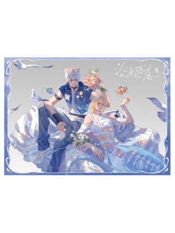 白楚年&兰波(亚克力透卡)-冰海初晓系列周边