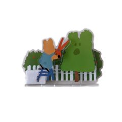 七等福-时光剪影亚克力牌-修枝