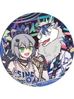 敖烈＆洛天依-闪耀节拍系列马口铁徽章