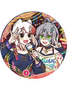 九月＆洛天依-闪耀节拍系列马口铁徽章