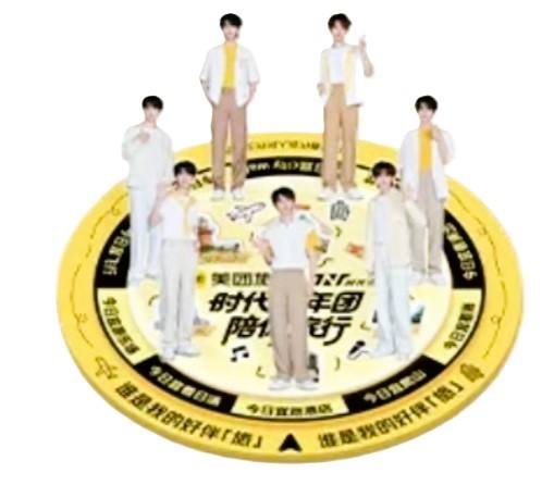 美团好运伴旅转盘