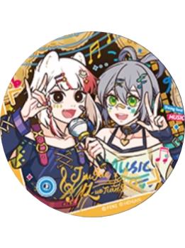 九月＆洛天依(隐藏)-闪耀节拍系列马口铁徽章