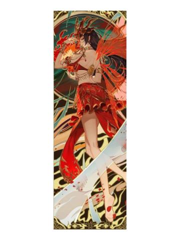 美杜莎B(金属镭射票)-遇意吧唧拍立得
