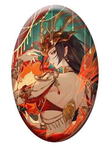 美杜莎A(大隐藏)-遇意吧唧拍立得