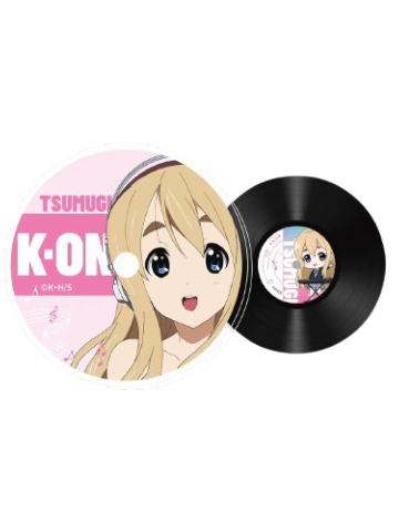 琴吹紬-sweet beats系列唱片杯垫套组