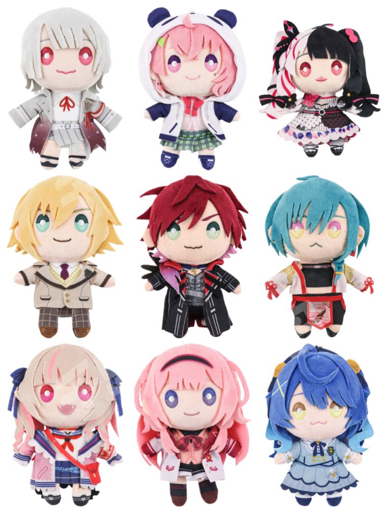 三周年纪念娃娃| 彩虹社- 毛绒｜千岛